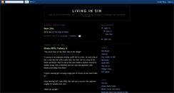 Desktop Screenshot of one-sin.blogspot.com