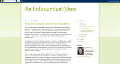 Desktop Screenshot of independentview-russo.blogspot.com