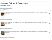 Tablet Screenshot of folkartcooperstown.blogspot.com