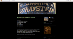 Desktop Screenshot of mothergoldstein.blogspot.com