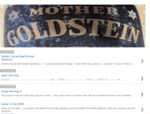 Tablet Screenshot of mothergoldstein.blogspot.com
