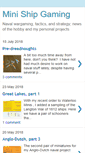 Mobile Screenshot of minishipgaming.blogspot.com