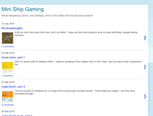 Tablet Screenshot of minishipgaming.blogspot.com