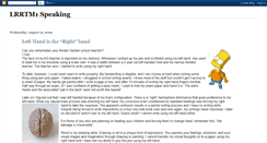Desktop Screenshot of leftyspeaking.blogspot.com
