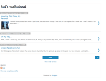 Tablet Screenshot of kat-walkabout.blogspot.com