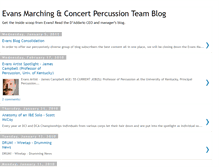 Tablet Screenshot of marchingcorps.blogspot.com