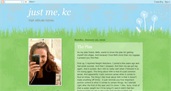 Desktop Screenshot of justmekc.blogspot.com