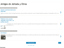 Tablet Screenshot of amigosdeadrada.blogspot.com