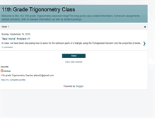 Tablet Screenshot of cooltrigclass.blogspot.com