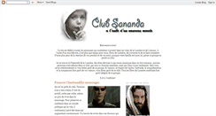 Desktop Screenshot of clubsananda.blogspot.com