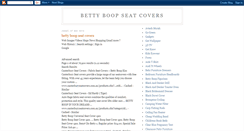 Desktop Screenshot of bettyboopseatcovers.blogspot.com