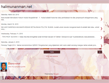 Tablet Screenshot of halimunanman.blogspot.com