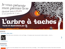 Tablet Screenshot of l-arbre-a-taches.blogspot.com