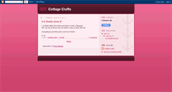 Desktop Screenshot of cottagecraftscraanford.blogspot.com
