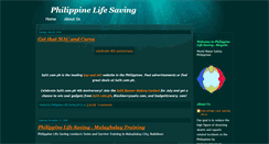 Desktop Screenshot of philippinelifesaving.blogspot.com