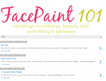 Tablet Screenshot of facepaint101.blogspot.com