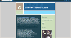 Desktop Screenshot of northshoreexclusive.blogspot.com