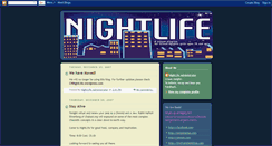 Desktop Screenshot of chnightlife.blogspot.com