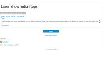 Tablet Screenshot of lasershowindia.blogspot.com