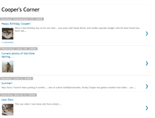Tablet Screenshot of cooperscorner07.blogspot.com