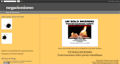 Desktop Screenshot of negacionismo.blogspot.com