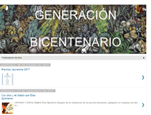 Tablet Screenshot of bicentenariodelapatriagrande.blogspot.com