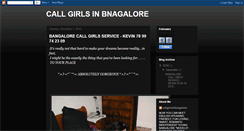 Desktop Screenshot of callgirlsinbnagalore.blogspot.com