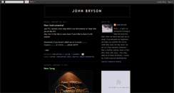 Desktop Screenshot of johnbrysonband.blogspot.com