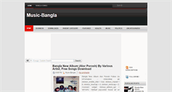 Desktop Screenshot of musicbangla42.blogspot.com
