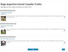 Tablet Screenshot of cazador-criollo.blogspot.com