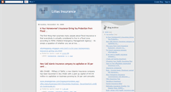 Desktop Screenshot of liliasinsurance.blogspot.com