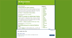 Desktop Screenshot of a-article.blogspot.com