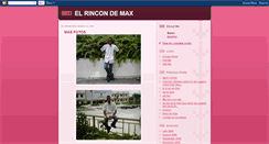 Desktop Screenshot of elrincondemax.blogspot.com