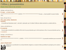 Tablet Screenshot of criticaypensamientos.blogspot.com