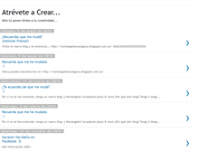 Tablet Screenshot of mariangelescreativa.blogspot.com