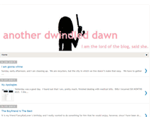 Tablet Screenshot of anotherdwindleddawn.blogspot.com