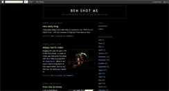 Desktop Screenshot of benshotme.blogspot.com