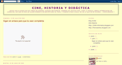 Desktop Screenshot of cinehistoriaydidactica.blogspot.com