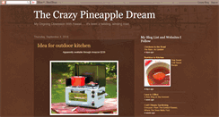 Desktop Screenshot of crazypineappledream.blogspot.com