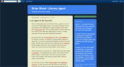 Desktop Screenshot of brianwood-literaryagent.blogspot.com