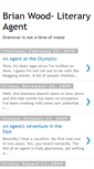 Mobile Screenshot of brianwood-literaryagent.blogspot.com