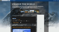 Desktop Screenshot of changetheworld-gking.blogspot.com