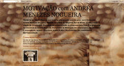 Desktop Screenshot of andreamenezesnogueira.blogspot.com