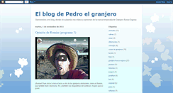 Desktop Screenshot of pedroelgranjero.blogspot.com