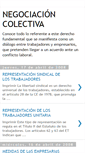Mobile Screenshot of negociacion-colectiva.blogspot.com