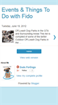 Mobile Screenshot of eventsandthingstodowithfido.blogspot.com