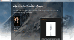 Desktop Screenshot of indescribablelove-mr.blogspot.com