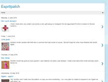 Tablet Screenshot of espritpatch.blogspot.com