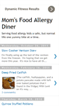 Mobile Screenshot of foodallergycooking.blogspot.com