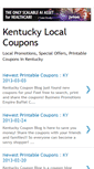 Mobile Screenshot of kentucky-local-coupons.blogspot.com